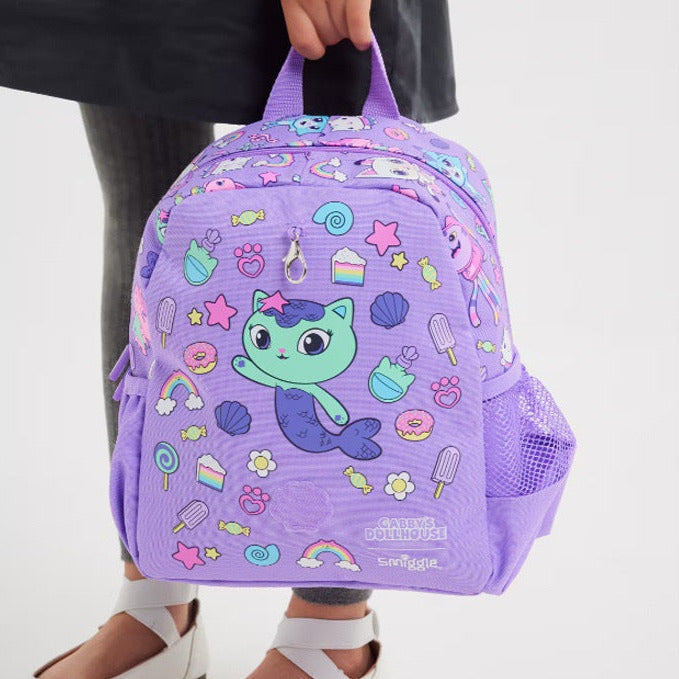 Smiggle Gabbys Dollhouse Mermaid Cat Plush Stuff Bag at Zubaidas Best Online Baby and Kids Store in Pakistan