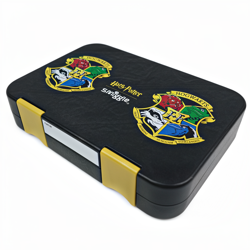 Smiggle Harry Potter 4 Compartments Food Safe BPA and Phthalates Free Bento Plastic Medium 758 ml Lunch Box at Zubaidas Online Pakistan