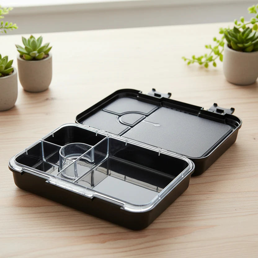 Smiggle Harry Potter 4 Compartments Food Safe BPA and Phthalates Free Bento Plastic Medium 758 ml Lunch Box at Zubaidas Best Online Baby and Kids Store in Pakistan for over 50 years