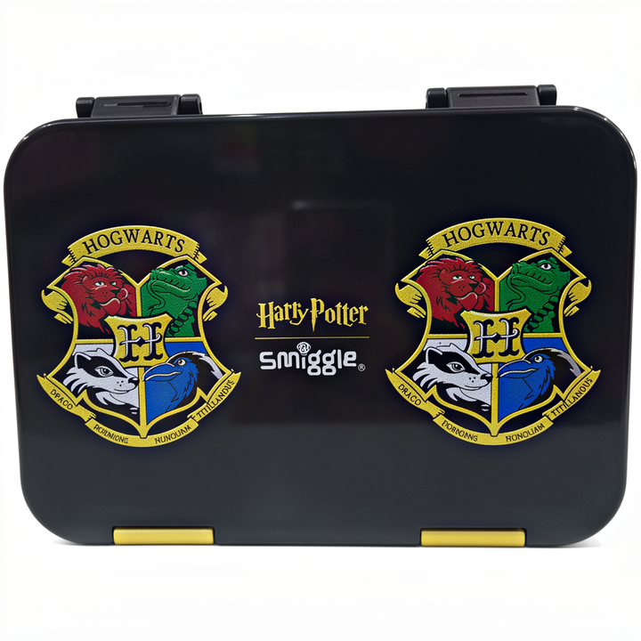 Smiggle Harry Potter 4 Compartments Food Safe BPA and Phthalates Free Bento Plastic Medium 758 ml Lunch Box at Zubaidas Pakistan