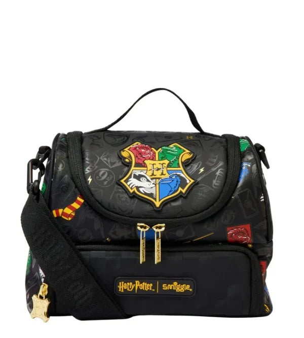 Smiggle Harry Potter Hogwarts Double Decker Insulated Lunch Bag at Zubaidas