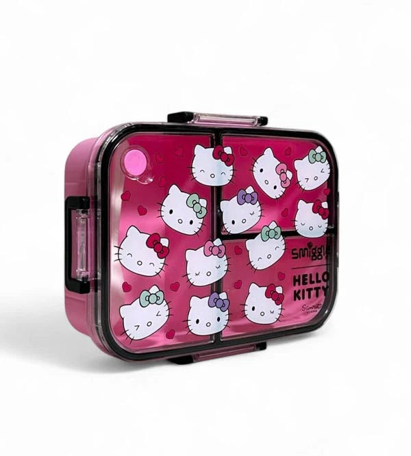 Smiggle Hello Kitty Trio Bento Large Plastic Lunch Box 750 ML at Zubaidas Online Pakistan