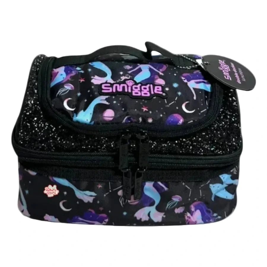 Smiggle Limitless Mermaid Double Decker Insulated Lunch Bag at Zubaidas