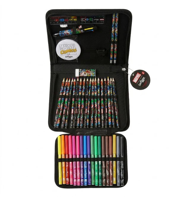 Smiggle Marvel Comics Hardtop Art Supplies Kit at Zubaidas Online Pakistan