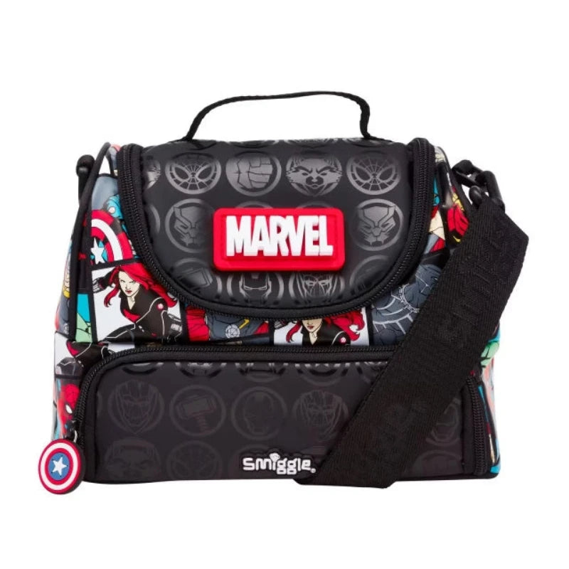 Smiggle Marvel Double Decker Insulated Lunch Bag at Zubaidas