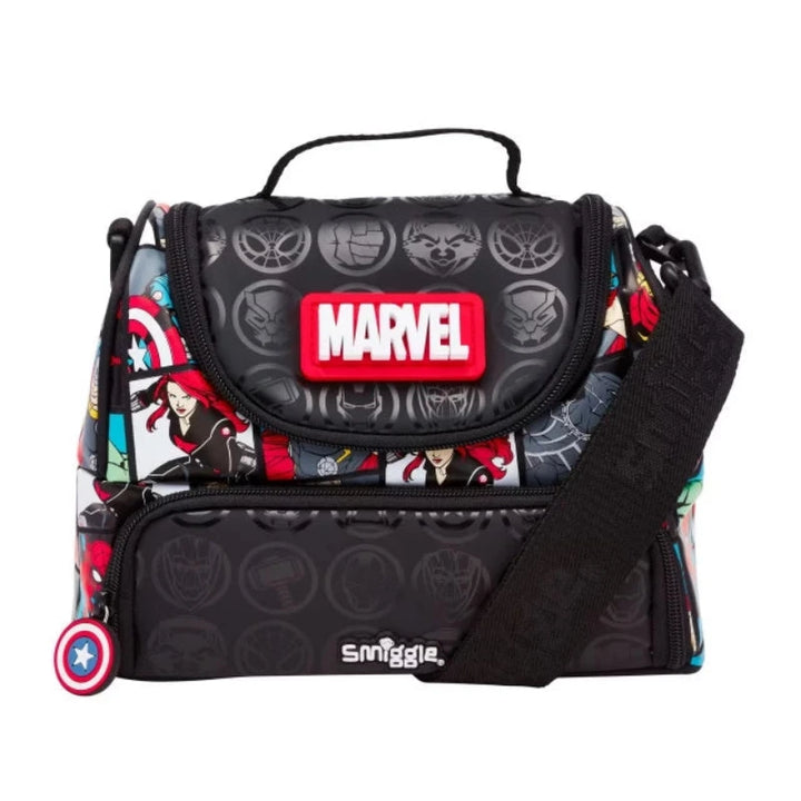 Smiggle Marvel Double Decker Insulated Lunch Bag at Zubaidas
