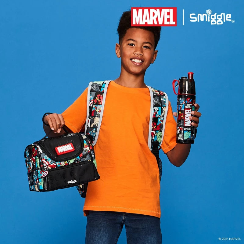 Smiggle Marvel Double Decker Insulated Lunch Bag at Zubaidas Number 1 Online Baby and Kids Store in Pakistan for over 50 years