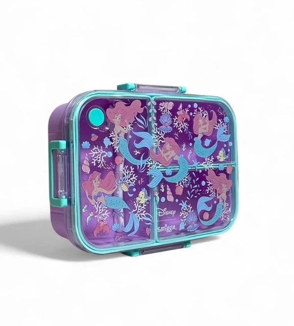 Smiggle Mermaid Bento Large Plastic Lunch Box 750 ML at Zubaidas Online Pakistan