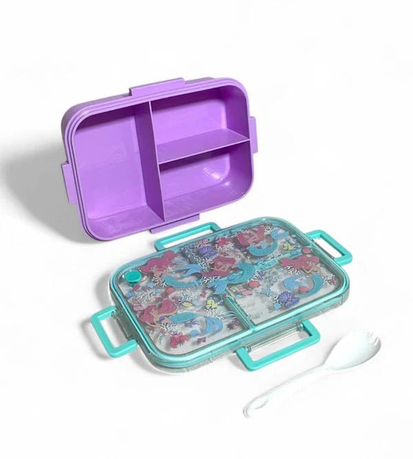 Smiggle Mermaid Bento Large Plastic Lunch Box 750 ML at Zubaidas Official Pakistan