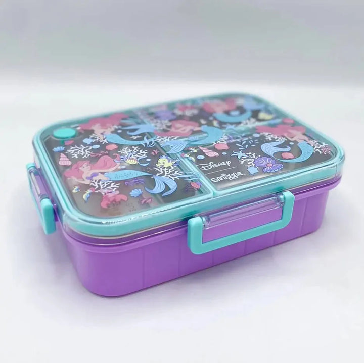 Smiggle Mermaid Trio Large Stainless Steel See Me Bento Lunch Box 750 ML SM262198 at Zubaidas Best Online Lunch Boxes Store in Pakistan for over 50 years