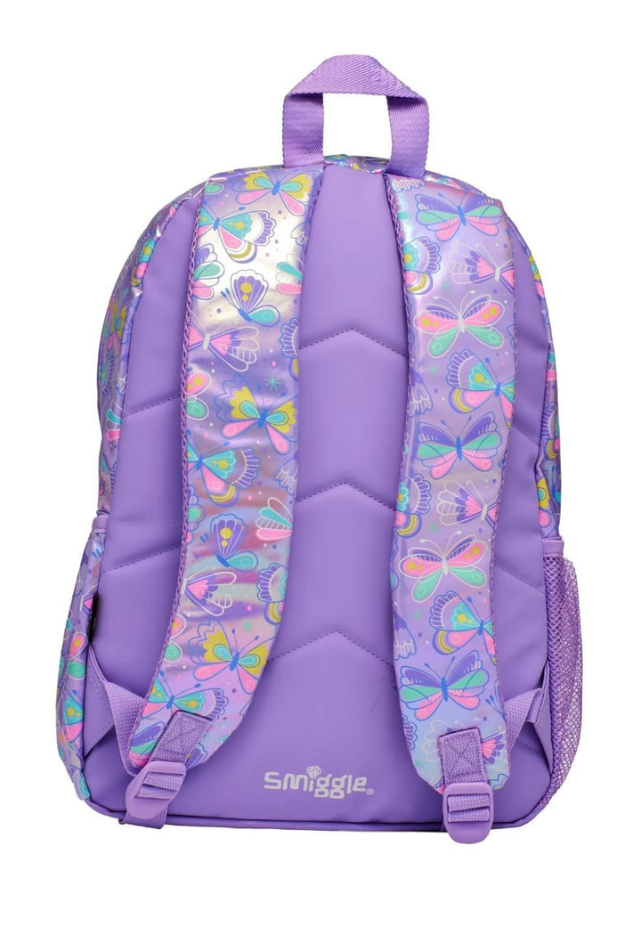 Smiggle Middle School Bag Butterfly Backpack Large 17 inches at Zubaidas offering the best school bags in Pakistan