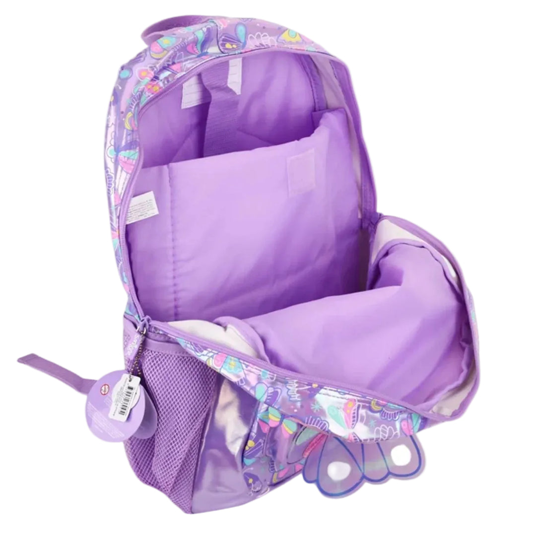 Smiggle Middle School Bag Butterfly Backpack Large 17 inches at Zubaidas Official Pakistan