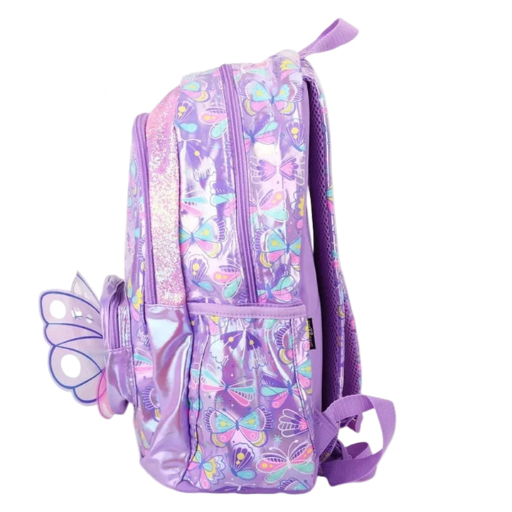 Smiggle Middle School Bag Butterfly Backpack Large 17 inches at Zubaidas Best Online Baby and Kids Store in Pakistan