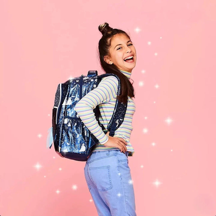 Smiggle Middle School Bag Disney Cinderella Backpack Large 17 inches at Zubaidas Online Pakistan