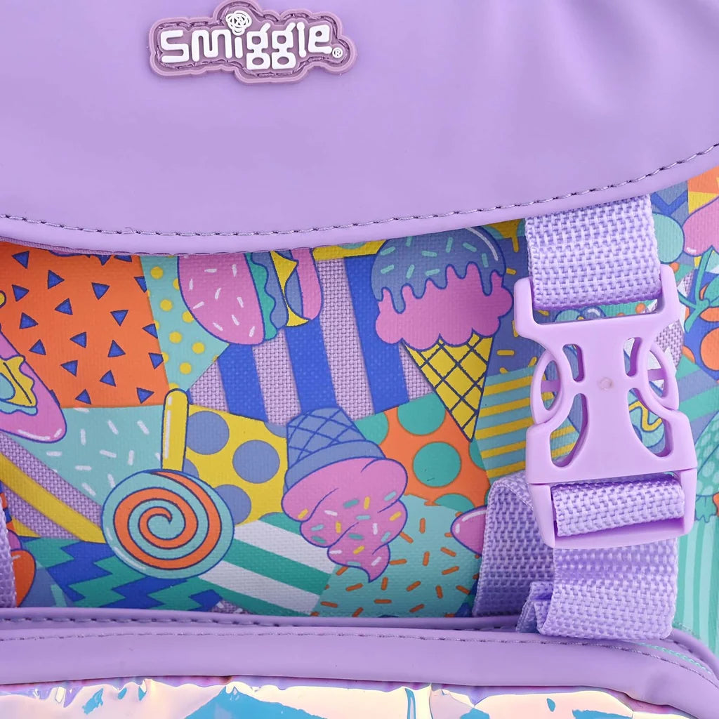 Smiggle Middle School Bag Sweet Treats Foldover Attach Backpack XL 18 inches at Zubaidas Best School Bags Online Store in Pakistan for over 50 years