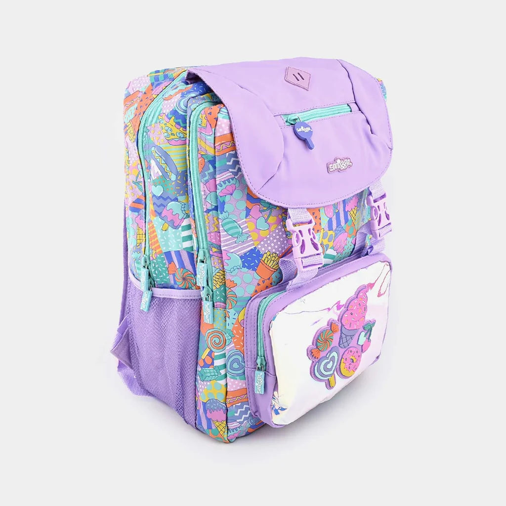 Smiggle Middle School Bag Sweet Treats Foldover Attach Backpack XL 18 inches at Zubaidas Official Pakistan