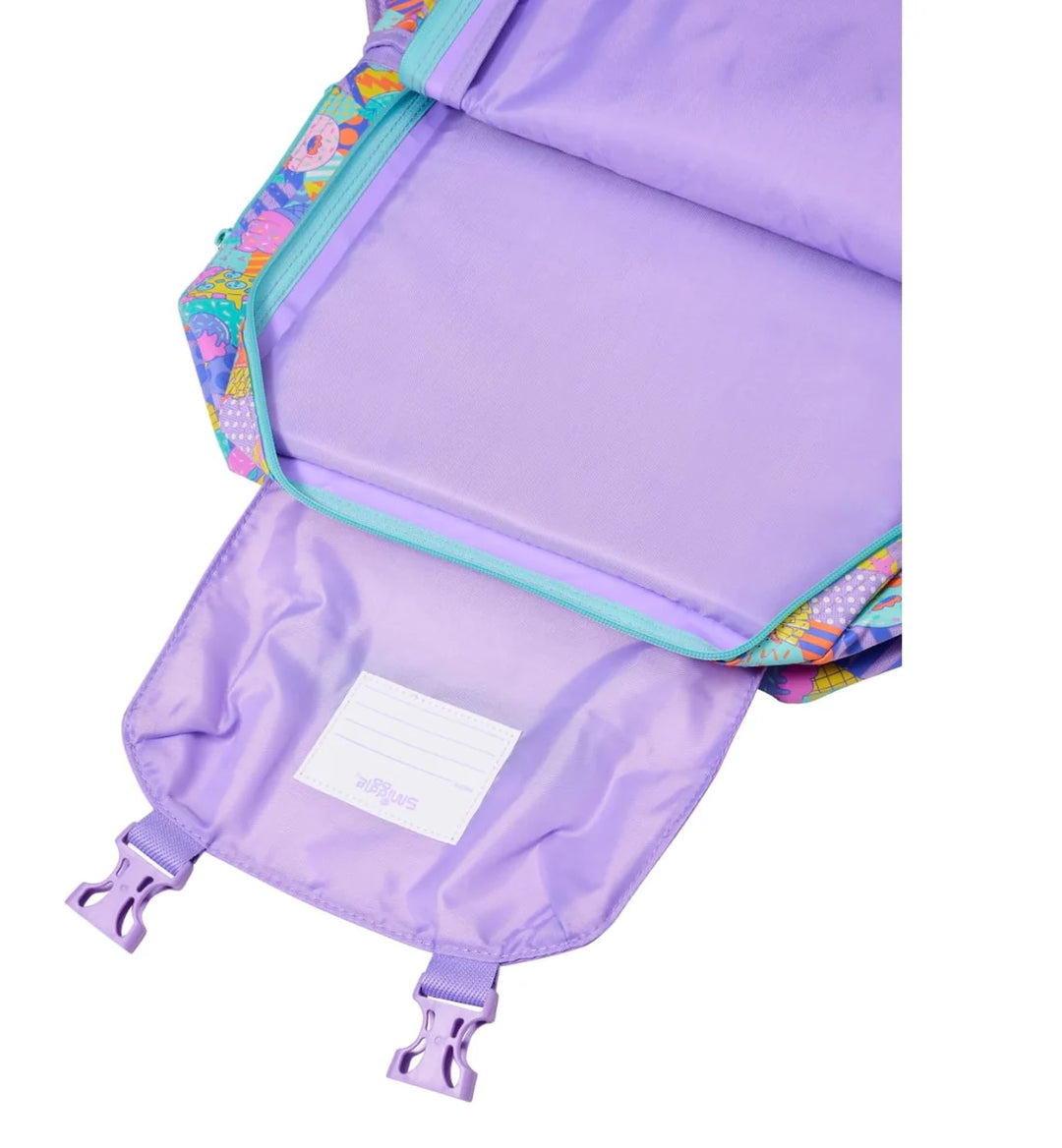 Smiggle Middle School Bag Sweet Treats Foldover Attach Backpack XL 18 inches at Zubaidas Most Trusted Online Baby and Kids Store in Pakistan for over 50 years