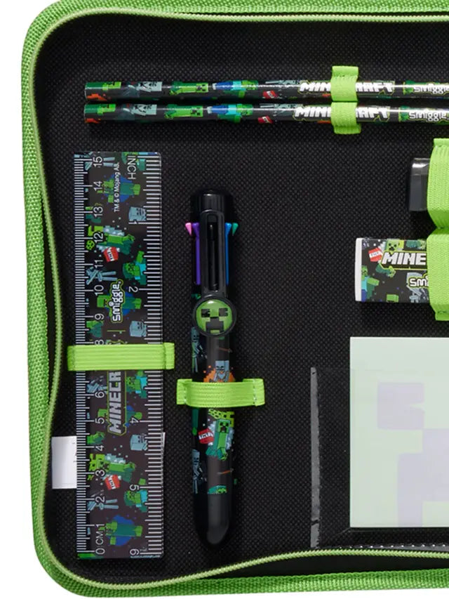 Smiggle Minecraft Hardtop Art Supplies Kit at Zubaidas Online Pakistan