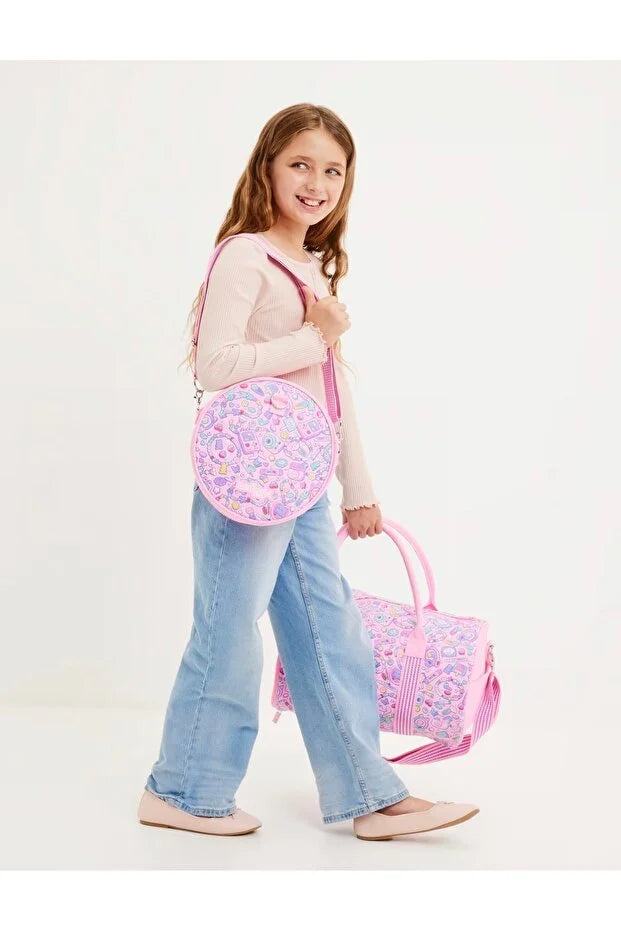 Smiggle Pink 2 in 1 Super Charge Gym Bag at Zubaidas Best Online Baby and Kids Store in Pakistan