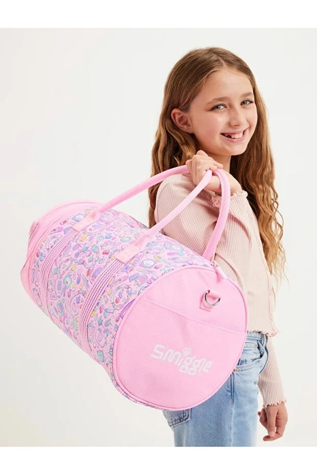 Smiggle Pink 2 in 1 Super Charge Gym Bag at Zubaidas Online Pakistan