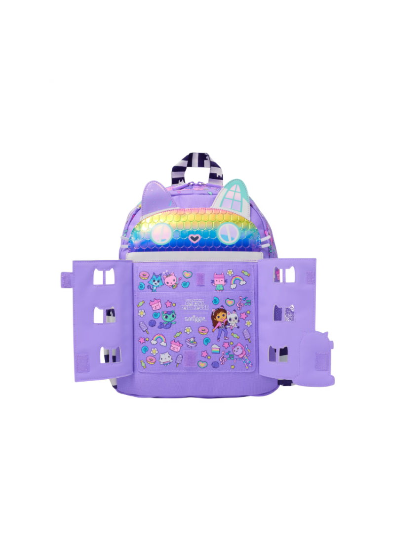 Smiggle Preschool Bag Gabbys Dollhouse Junior Character Backpack 15 inches at Zubaidas Where Moms Love to Shop in Pakistan