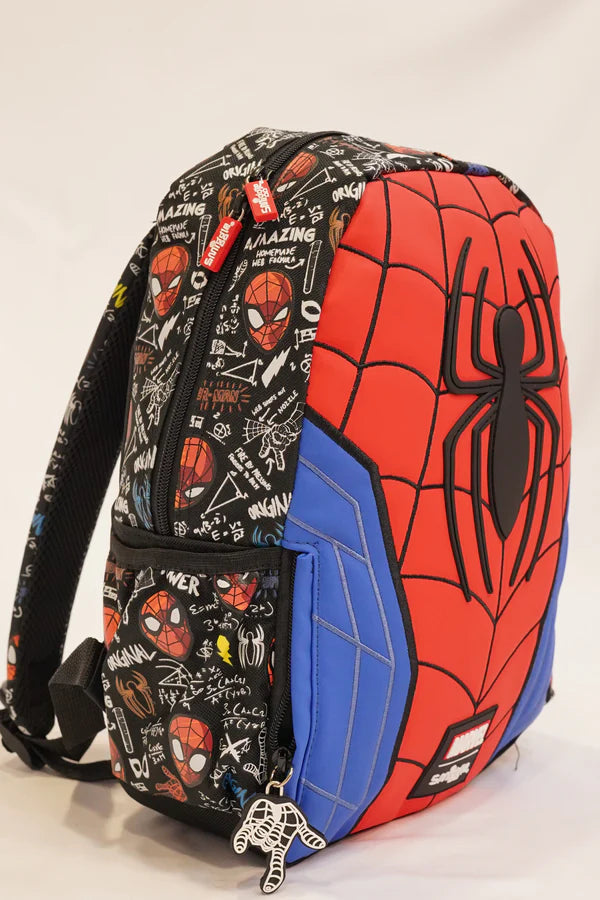 Smiggle Preschool Bag Marvel Spider-Man Junior Hoodie Backpack 15 inches at Zubaidas Number 1 Online Baby Store in Pakistan