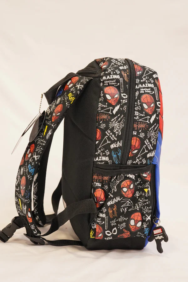 Smiggle Preschool Bag Marvel Spider-Man Junior Hoodie Backpack 15 inches at Zubaidas Parents Favorite Online Baby Store in Pakistan