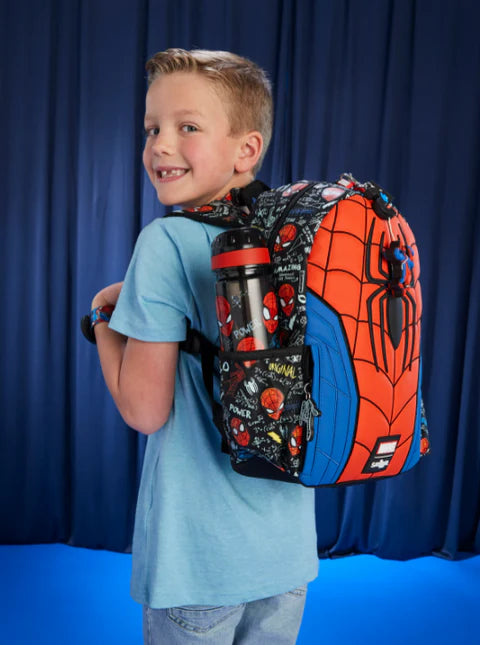 Smiggle Preschool Bag Marvel Spider-Man Junior Hoodie Backpack 15 inches at Zubaidas Where Moms Love to Shop in Pakistan