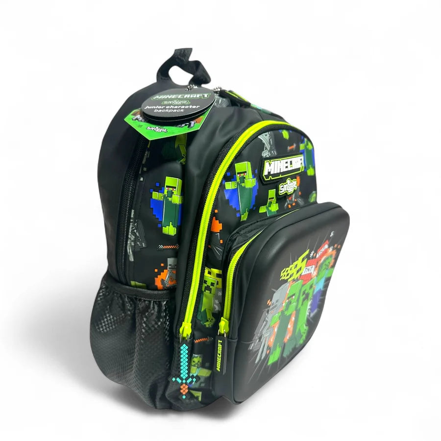 Smiggle Preschool Bag Minecraft Junior Character Backpack 15 inches at Zubaidas Official Pakistan