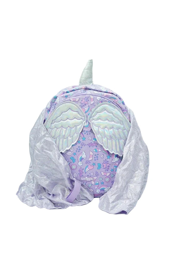 Smiggle Preschool Bag Purple Unicorn Backpack 15 inches at Zubaidas Official Pakistan