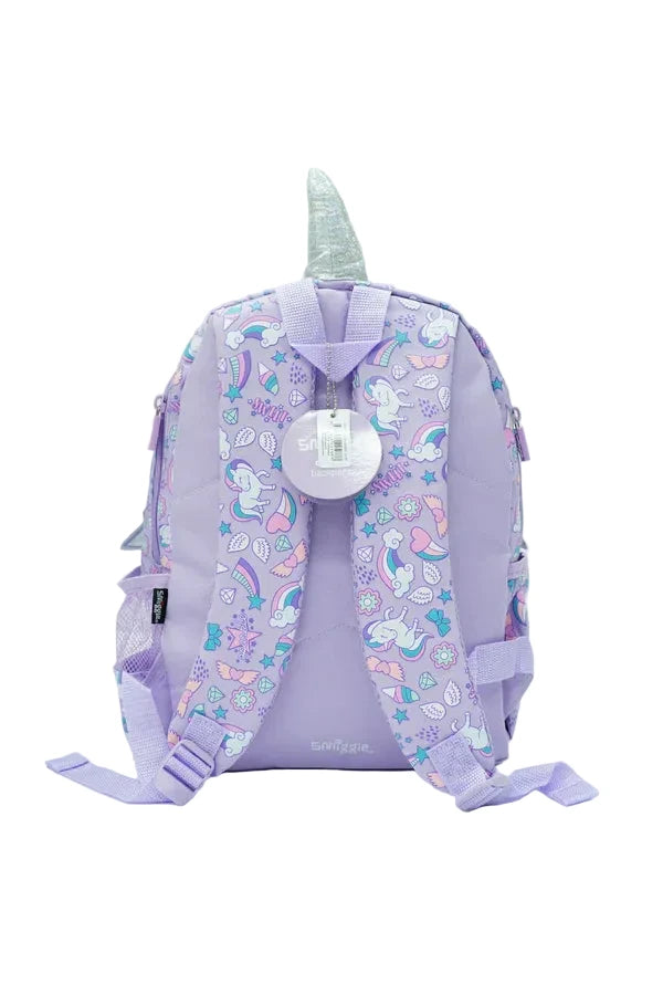 Smiggle Preschool Bag Purple Unicorn Backpack 15 inches at Zubaidas Best Online Baby Store in Pakistan