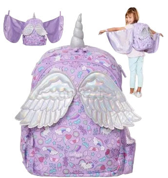 Smiggle Preschool Bag Purple Unicorn Backpack 15 inches at Zubaidas Most Trusted Online Baby Store in Pakistan