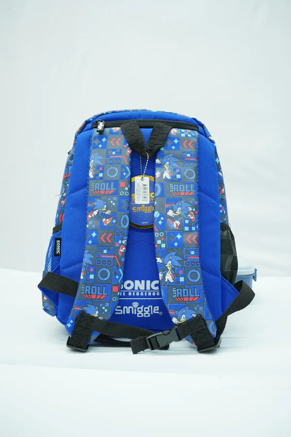 Smiggle Preschool Bag Sonic the Hedgehog Backpack 15 inches at Zubaidas Most Trusted Online Baby Store in Pakistan