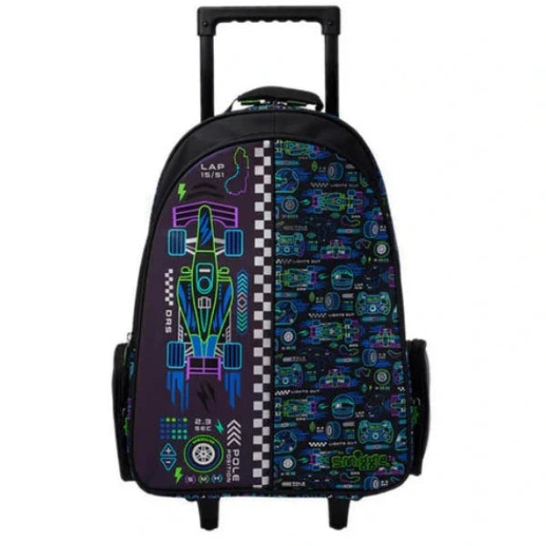 Smiggle School Bag Accelerate Trolley Backpack at Zubaidas
