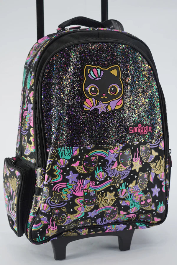 Smiggle School Bag Cat Trolley Backpack 21 inches at Zubaidas Online Pakistan