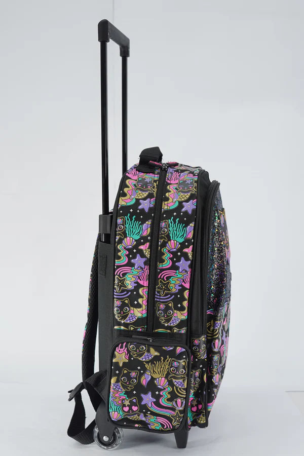 Smiggle School Bag Cat Trolley Backpack 21 inches at Zubaidas Best Online Baby and Kids Store in Pakistan
