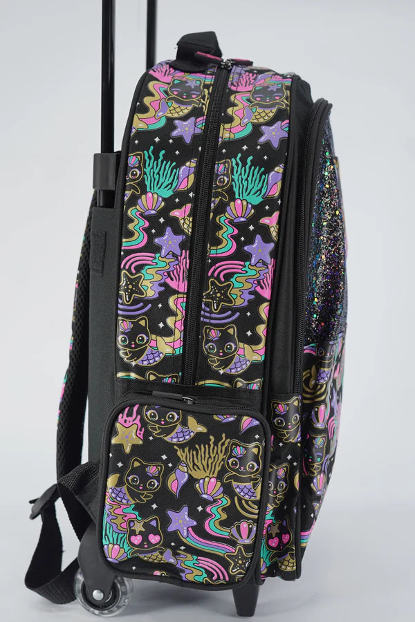 Smiggle School Bag Cat Trolley Backpack 21 inches at Zubaidas Most Trusted Online Baby and Kids Store in Pakistan