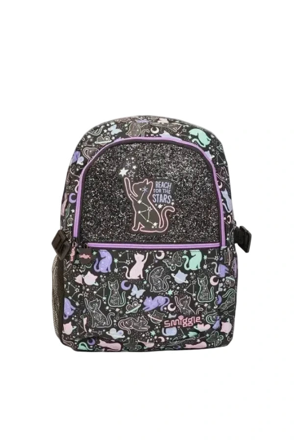 Smiggle School Bag Cosmic Cat Backpack Large 17 inches at Zubaidas