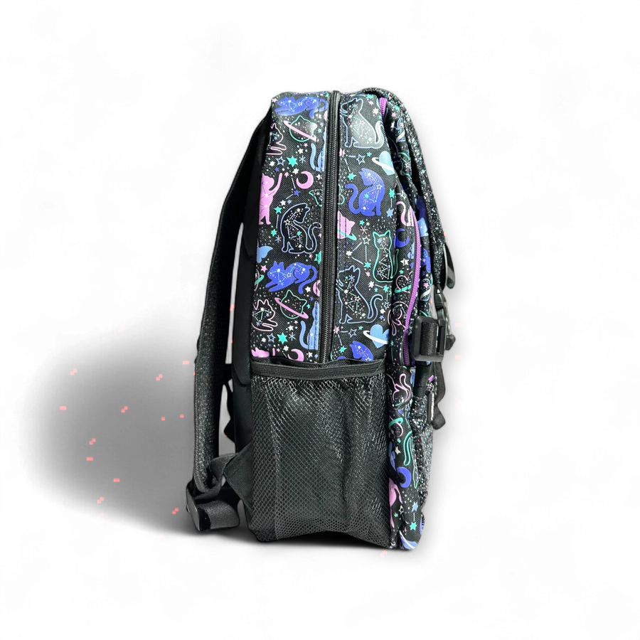 Smiggle School Bag Cosmic Cat Foldover Attach Backpack XL 18 inches at Zubaidas Online Pakistan