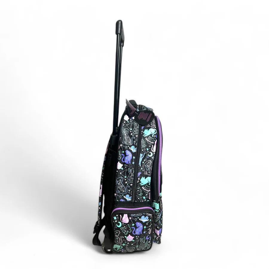 Smiggle School Bag Cosmic Cat Trolley Backpack 21 inches at Zubaidas Online Pakistan