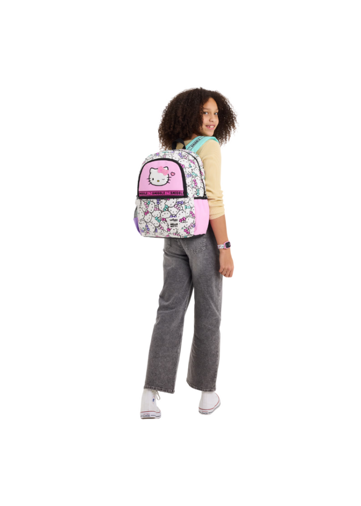 Smiggle Middle School Bag Hello Kitty Backpack Large 17 inches at Zubaidas Official Pakistan