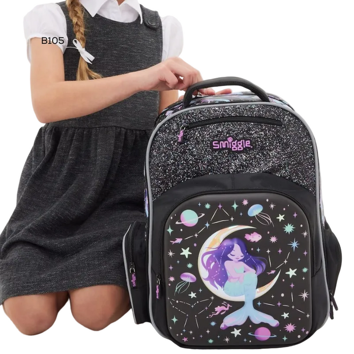 Smiggle School Bag Limitless Ultra Mermaid Backpack Large 17 inches at Zubaidas Online Pakistan
