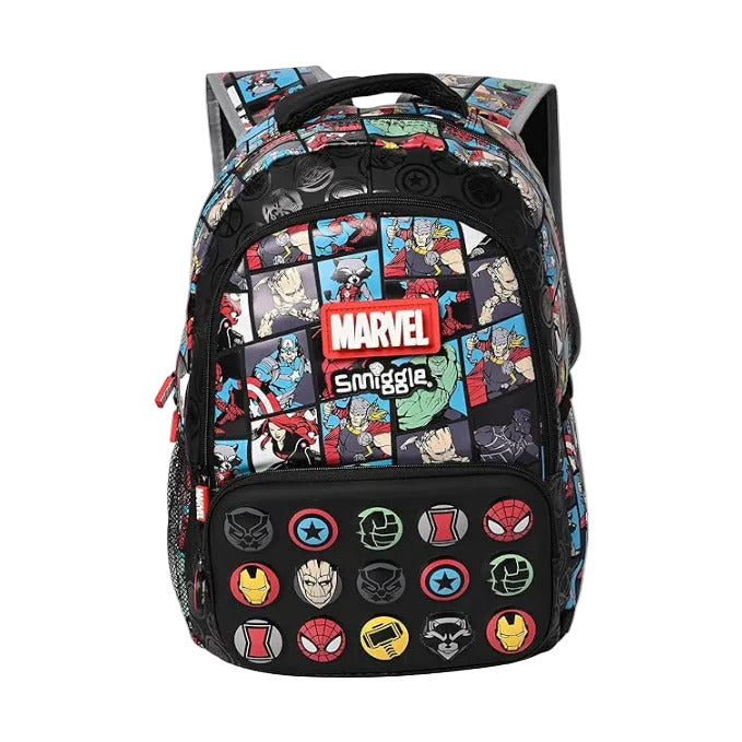 Smiggle School Bag Marvel Classic Backpack Large 17 inches at Zubaidas