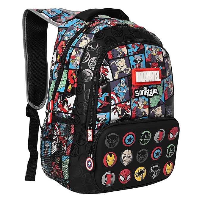 Smiggle School Bag Marvel Classic Backpack Large 17 inches at Zubaidas Official Pakistan