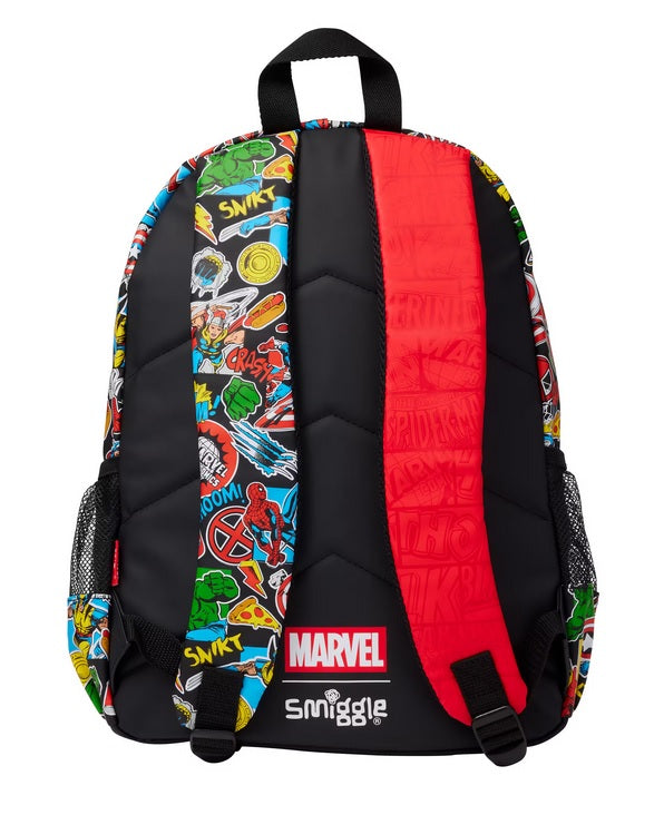 Smiggle School Bag Marvel Comics Backpack Large 17 inches at Zubaidas Online Pakistan