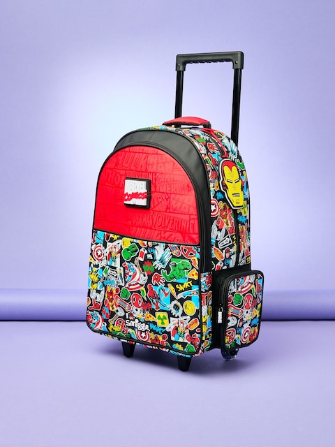 Smiggle School Bag Marvel Comics Trolley Backpack 21 inches at Zubaidas Official Pakistan