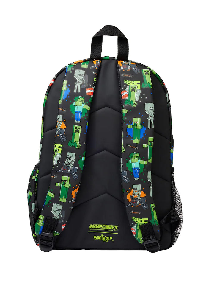 Smiggle Middle School Bag Minecraft Backpack Large 17 inches at Zubaidas No 1 Online Baby and Kids Store in Pakistan for over 50 years