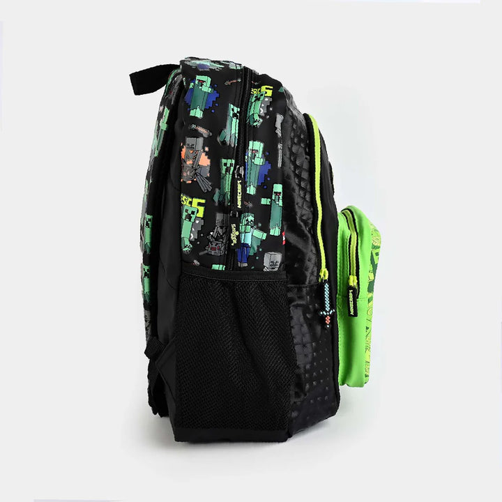 Smiggle Middle School Bag Minecraft Backpack Large 17 inches at Zubaidas The Biggest Online Baby and Kids Store in Pakistan for over 50 years