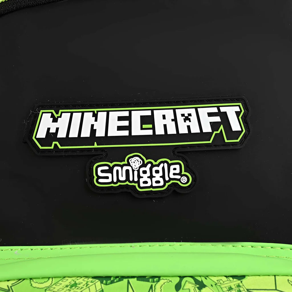 Smiggle Middle School Bag Minecraft Backpack Large 17 inches at Zubaidas Number 1 Online Baby and Kids Store in Pakistan for over 50 years