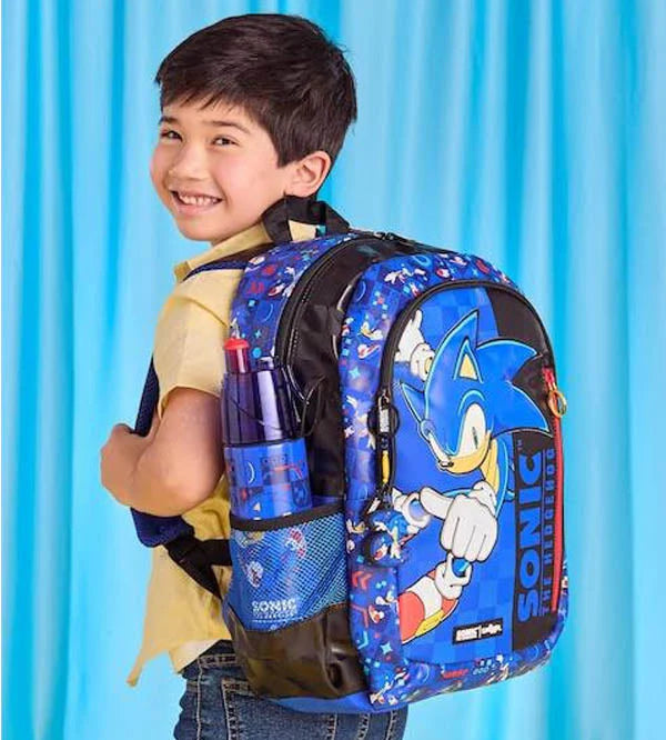 Smiggle School Bag Sonic The Hedgehog Backpack Large 17 inches at Zubaidas Best Online Baby Store in Pakistan